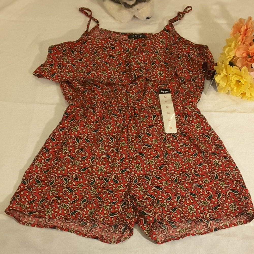 Red romper